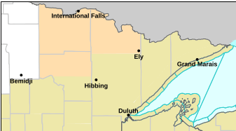 Fire Weather Watch in the peach color