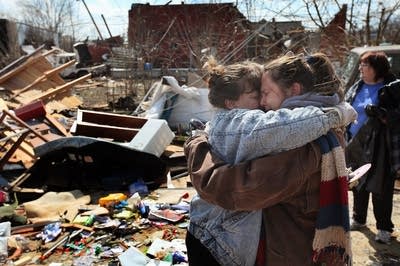 Tornadoes tear through southern Indiana