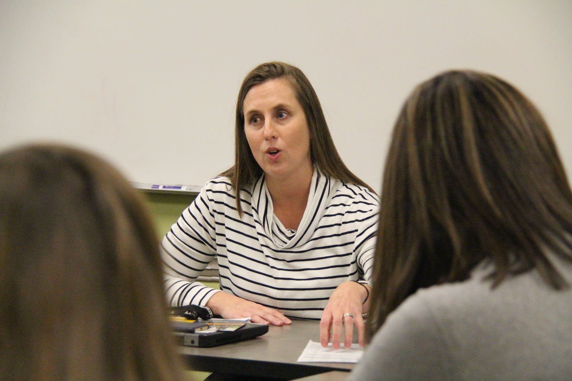 Jennifer Searles, a transfer programs coordinator.