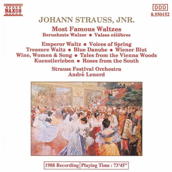 Johann Strauss, Jr. - Roses from the South