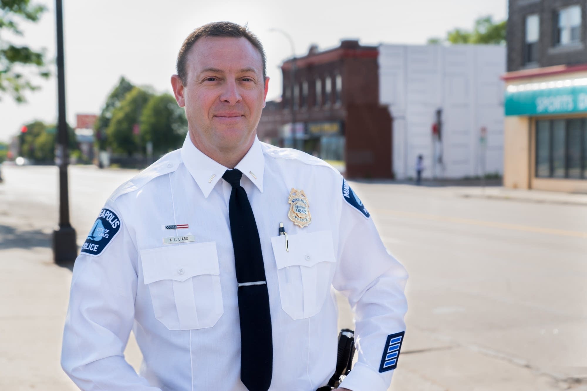 Former Chief Harteau appointed Biard as the new 4th Precinct Inspector.