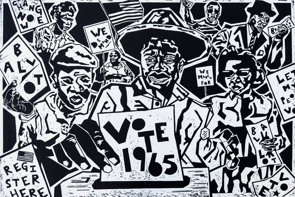 A print by an artist