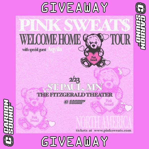 Pink Sweat$ will perform at the Fitzgerald Theater in St. Paul on Sunday, Feb. 23.