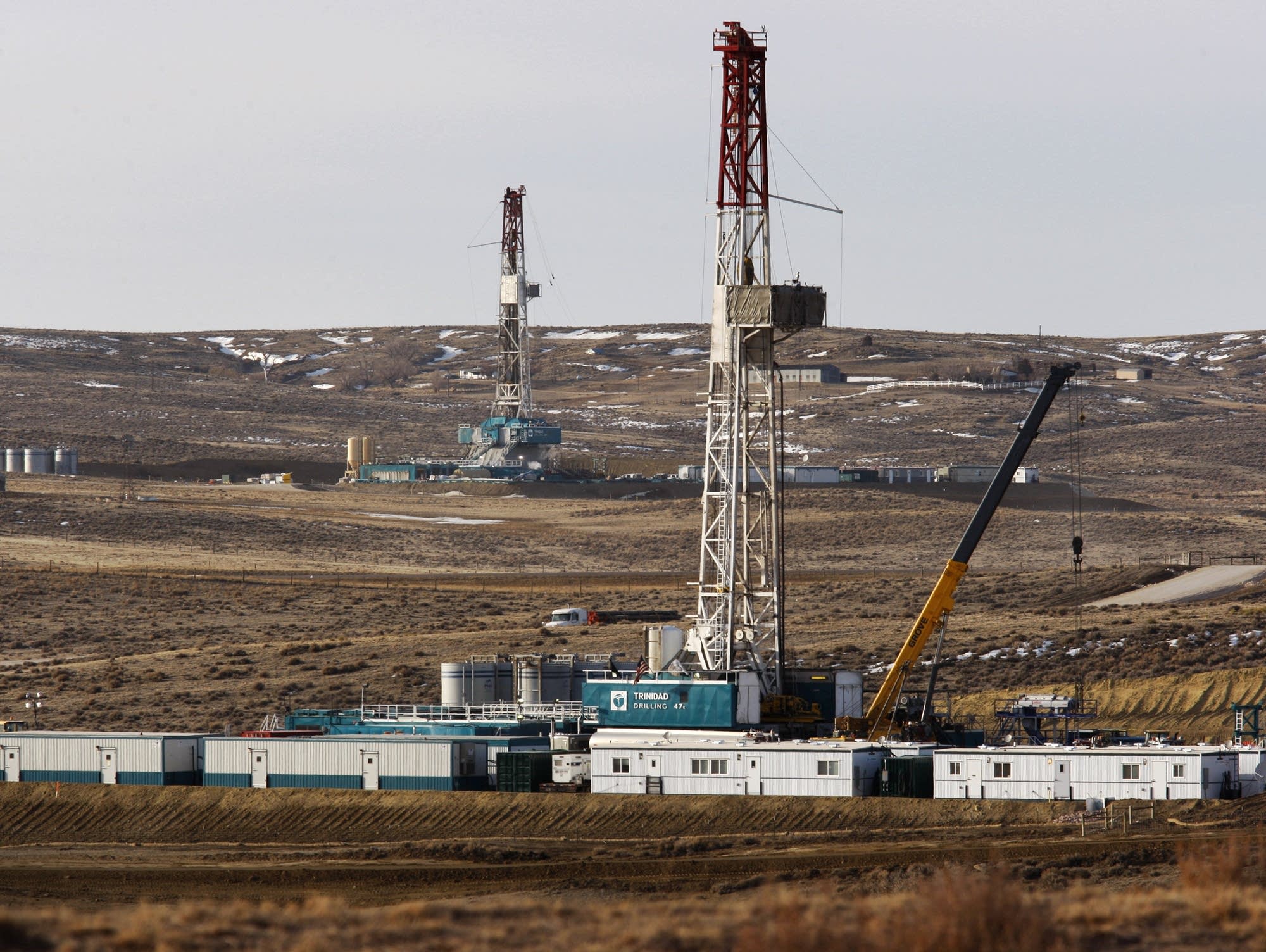 Trinidad Drilling rigs in Wyoming