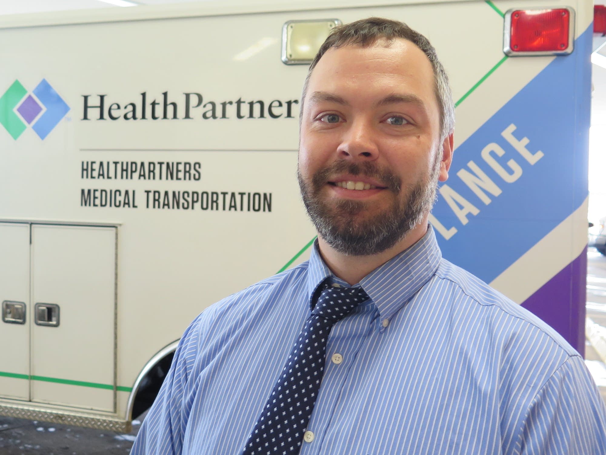 Dr. Aaron Burnett oversees its community paramedic program.