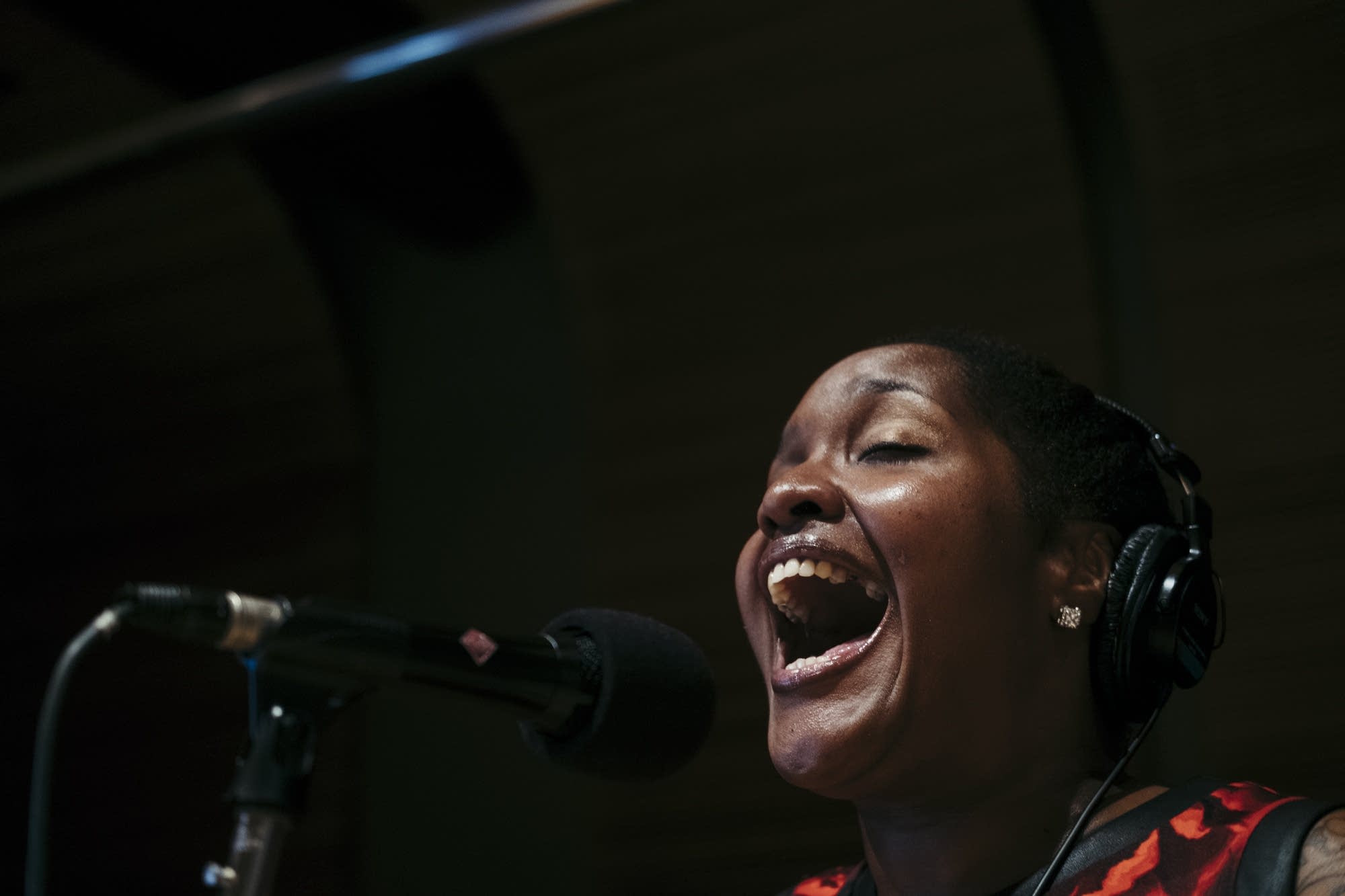PaviElle French warms up in Studio M