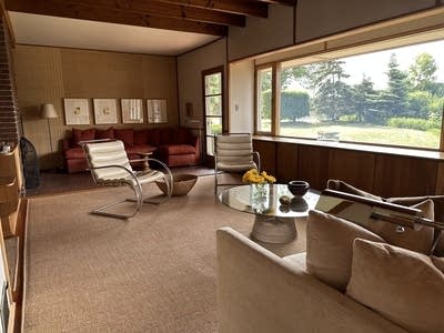 the interior of a home