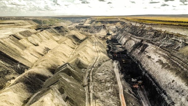 The Black Thunder surface coal mine in northeast Wyoming, a top producing coal region in the U.S. 