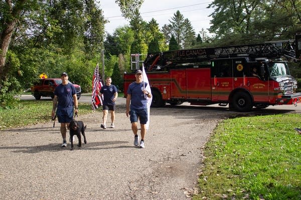 Walking 161 miles in support of firefighter health