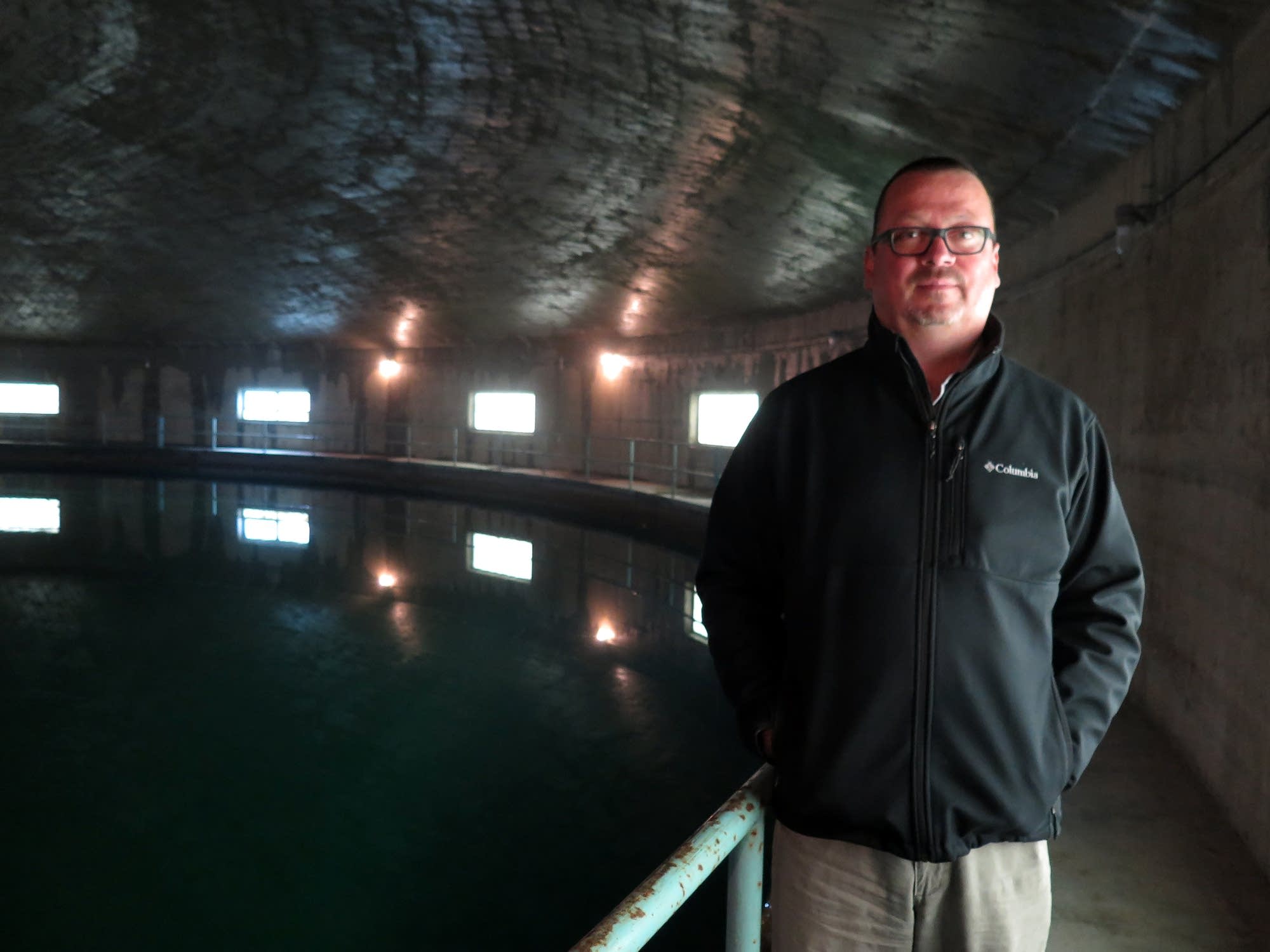 St. Paul water quality manager Jim Bode