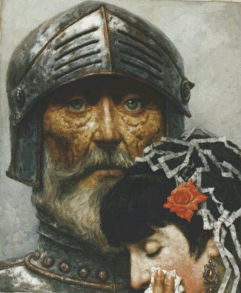 Don Quixote with lady