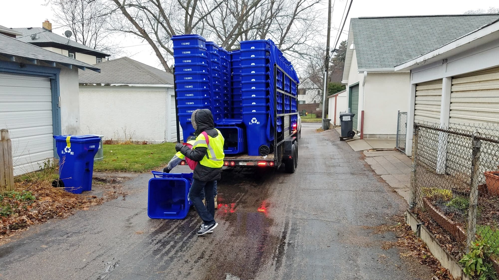 St. Paul recycling bins contain controversial tracking chip Minnesota