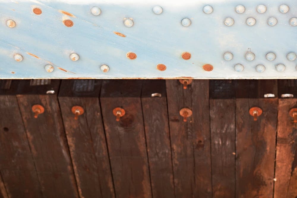 Sheared-off rivets: Moorhead, Minn.