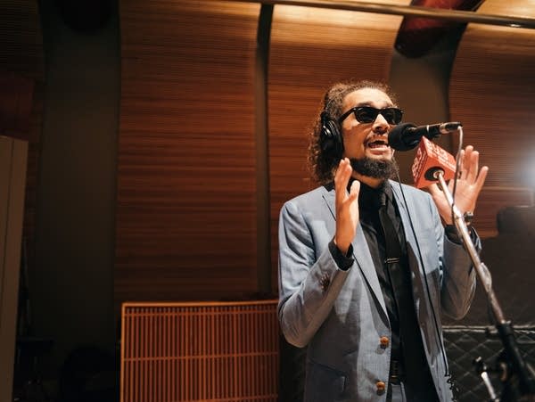 Nooky Jones perform in The Current's studio