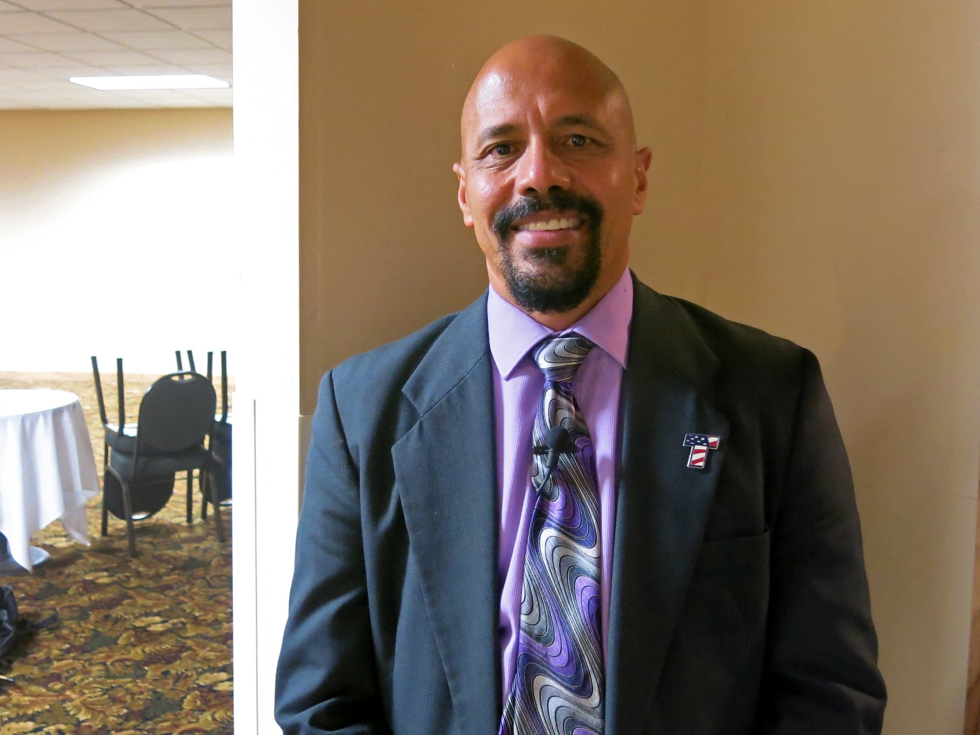 Usama Dakdok travels the county preaching against Islam.