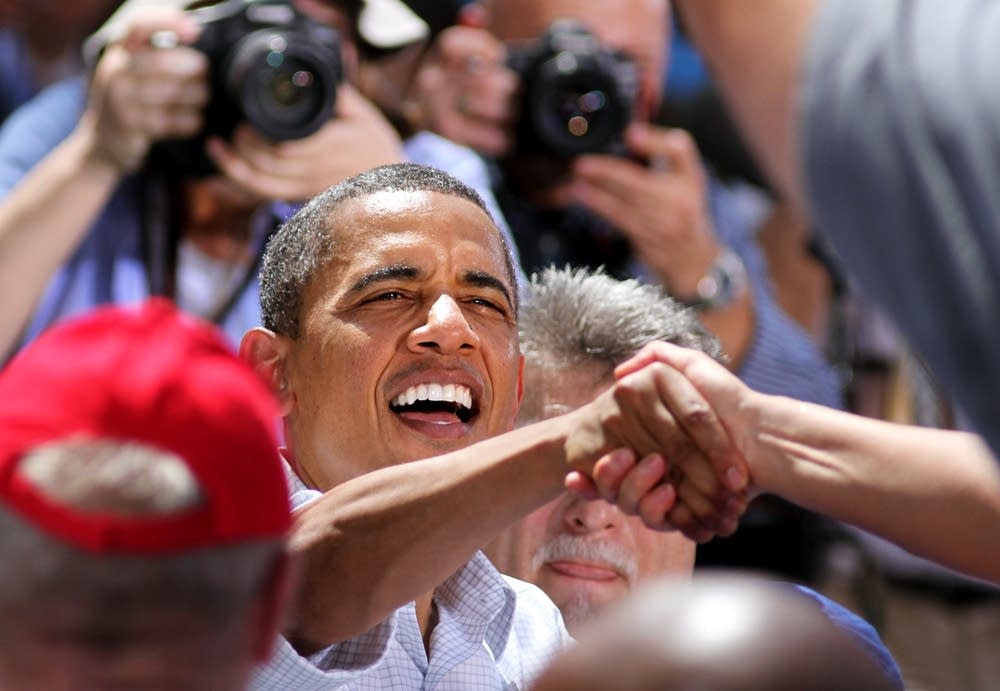 Obama in Cannon Falls