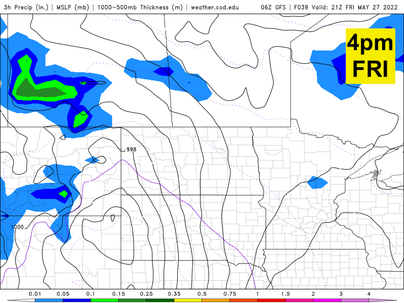 Precip weekend