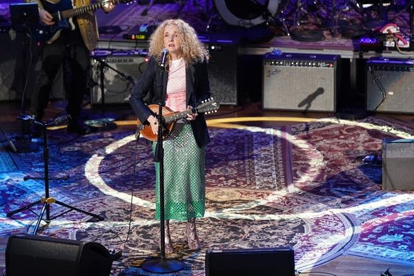 NASHVILLE, TENNESSEE - SEPTEMBER 20: Patty Griffin performs onstage at the 2023 Annual Americana Honors & Awards at Ryman Auditorium on September 20, 2023 in Nashville, Tennessee. 