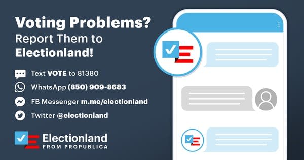 Electionland: Help MPR News, ProPublica track election problems