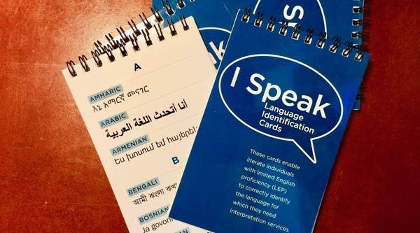 Ft. Wayne police now carry language identifier notebooks with them as a way to determine and locate appropriate interpretation services. 