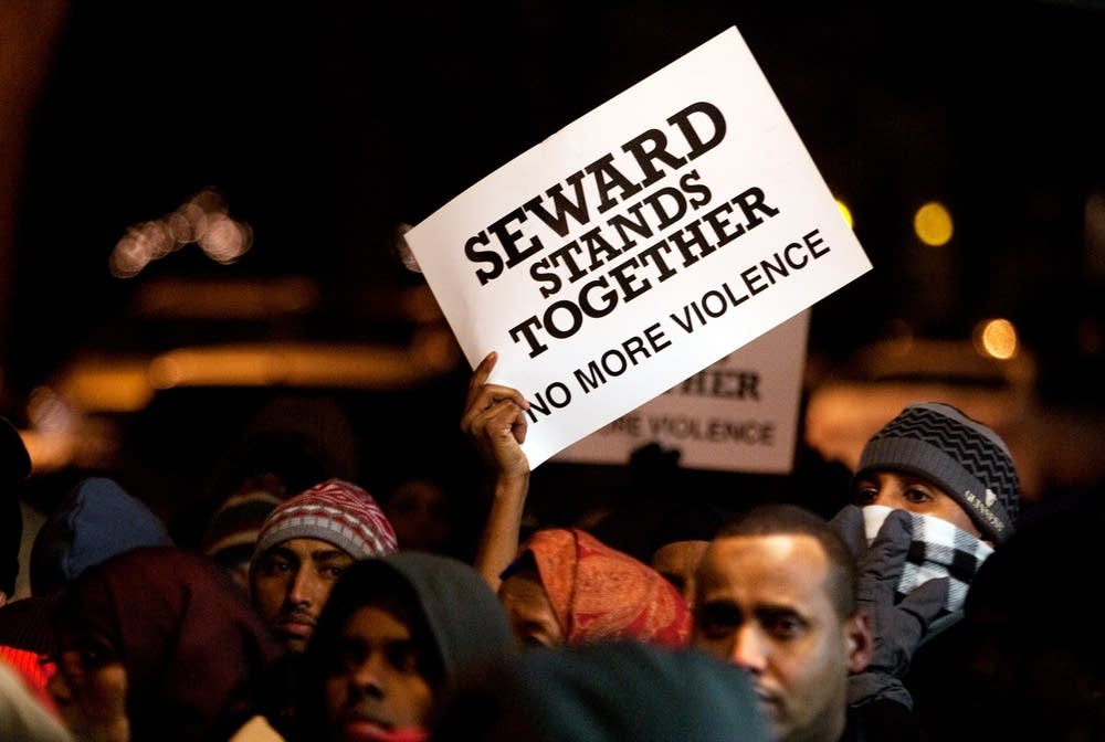 Seward community vigil