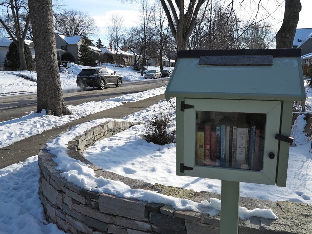 A Little Free Library in Minneapolis