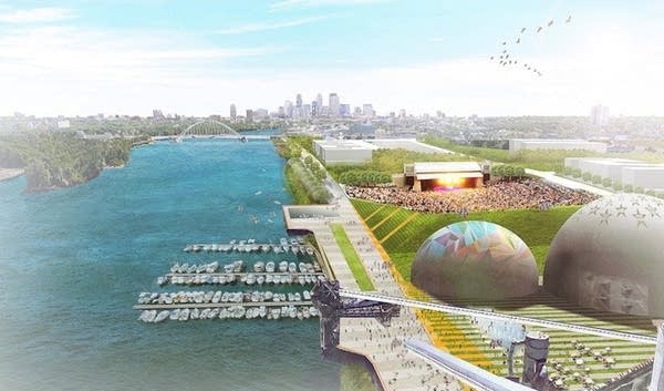 Boat into concerts? That's the plan for First Avenue's amphitheater proposal