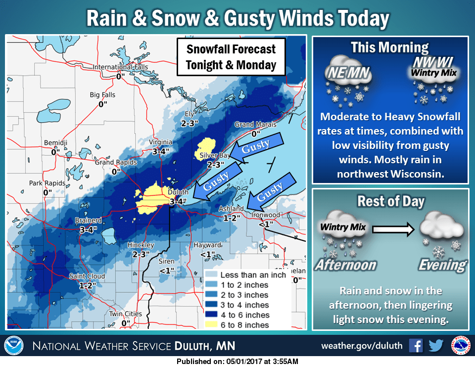 Messy Monday; sunshine and 60s return this week