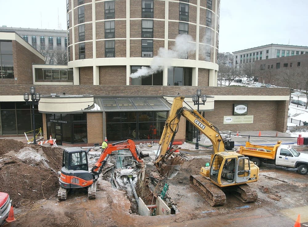 Duluth water main break