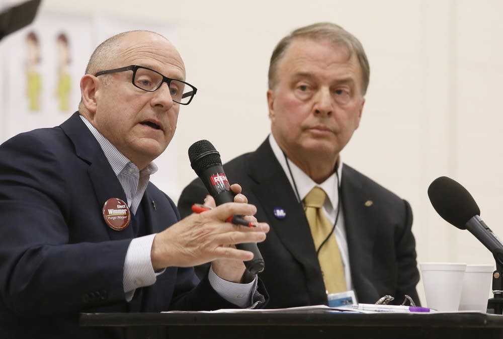 Acting mayor beats challenger in Fargo elections to finish out term