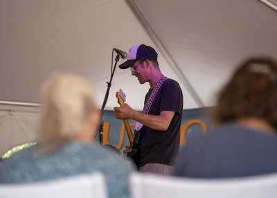 Jack Klatt and band on stage