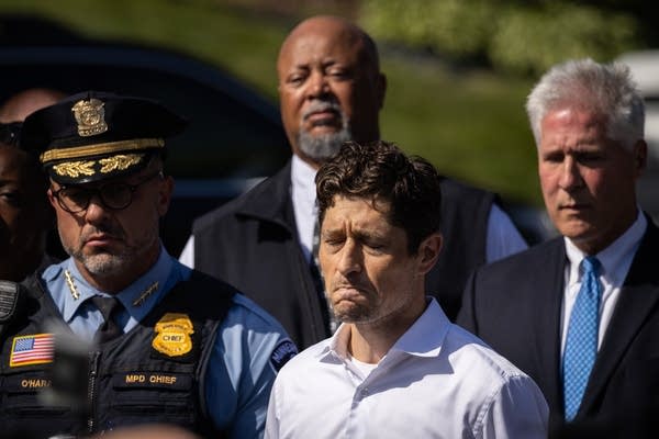 The mayor makes a face