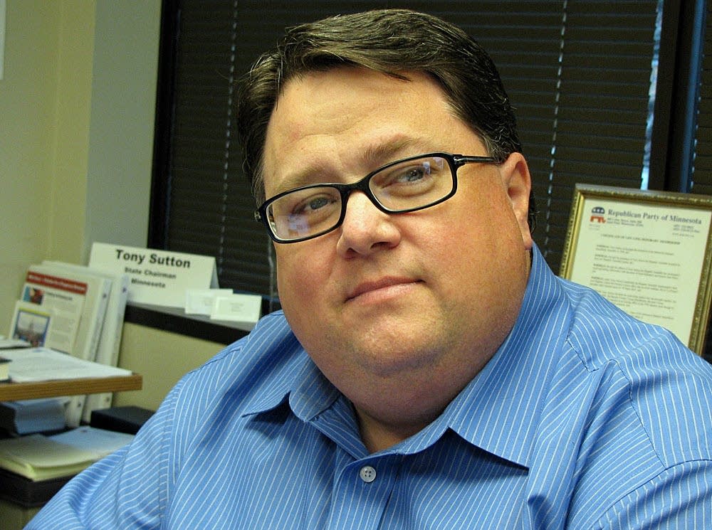 Former GOP Party chair Sutton