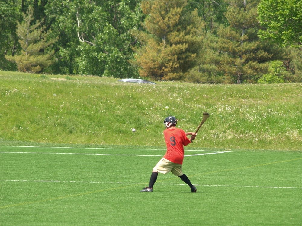 Hitting the ball