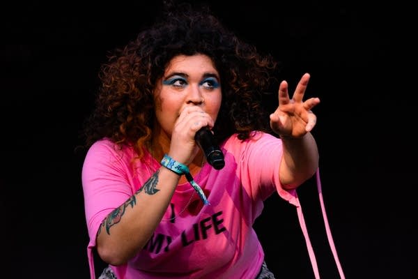 Remi Wolf. Minnesota Yacht Club Festival 2025 took place at Harriet Island Regional Park in St. Paul on Friday, July 18 through Sunday, July 20.