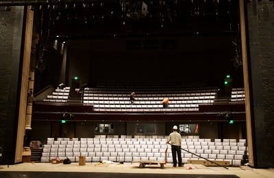 View from the stage