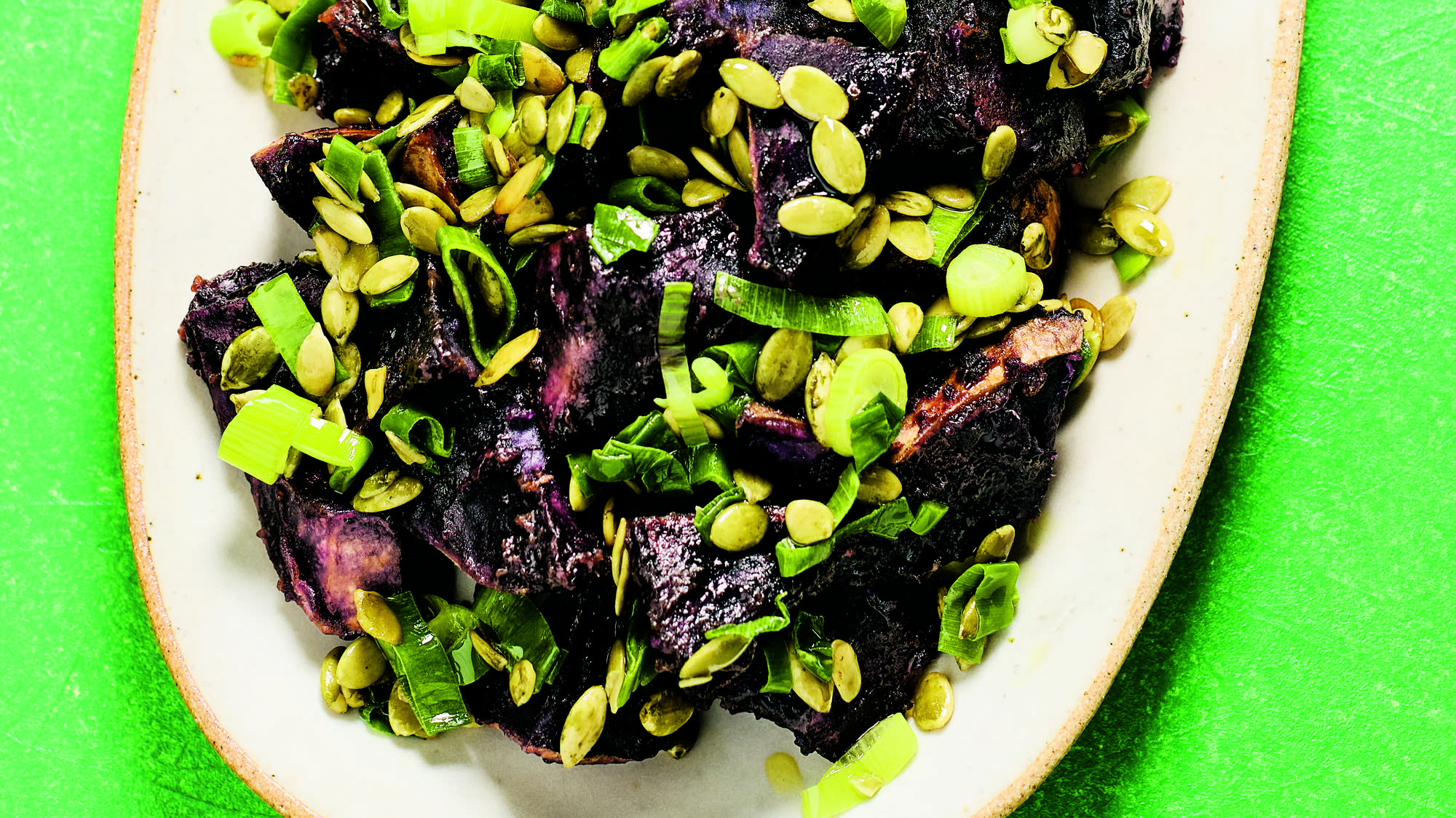 WNK_Roasted Miso Sweet potato recipe from Aloha Veggies