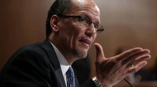 "In terms of the May report, the damage was done" by the Verizon strike, says U.S. Labor Secretary Tom Perez about low employment numbers.