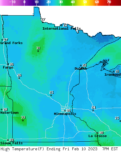 Cooler Friday with sunshine returning; thaw resumes this weekend 