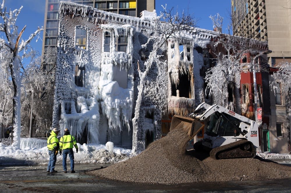 Covering the ice