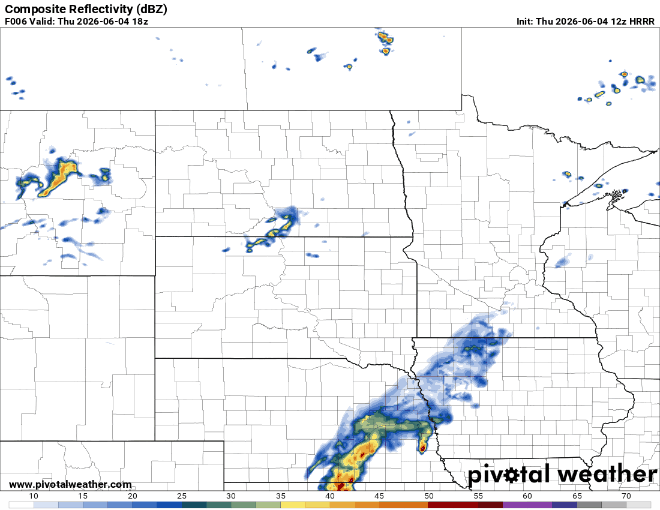 Spotty to scattered rain, thunder chances through Friday