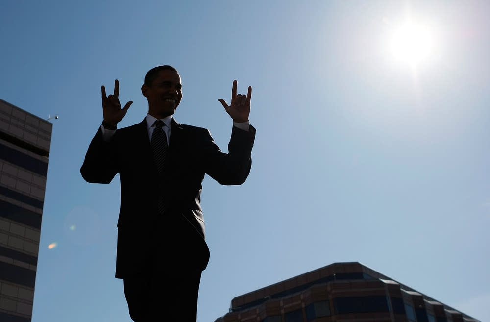 Obama campaigns in North Carolina