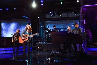 Bonnie Raitt performs on 'The Late Show with Stephen Colbert'