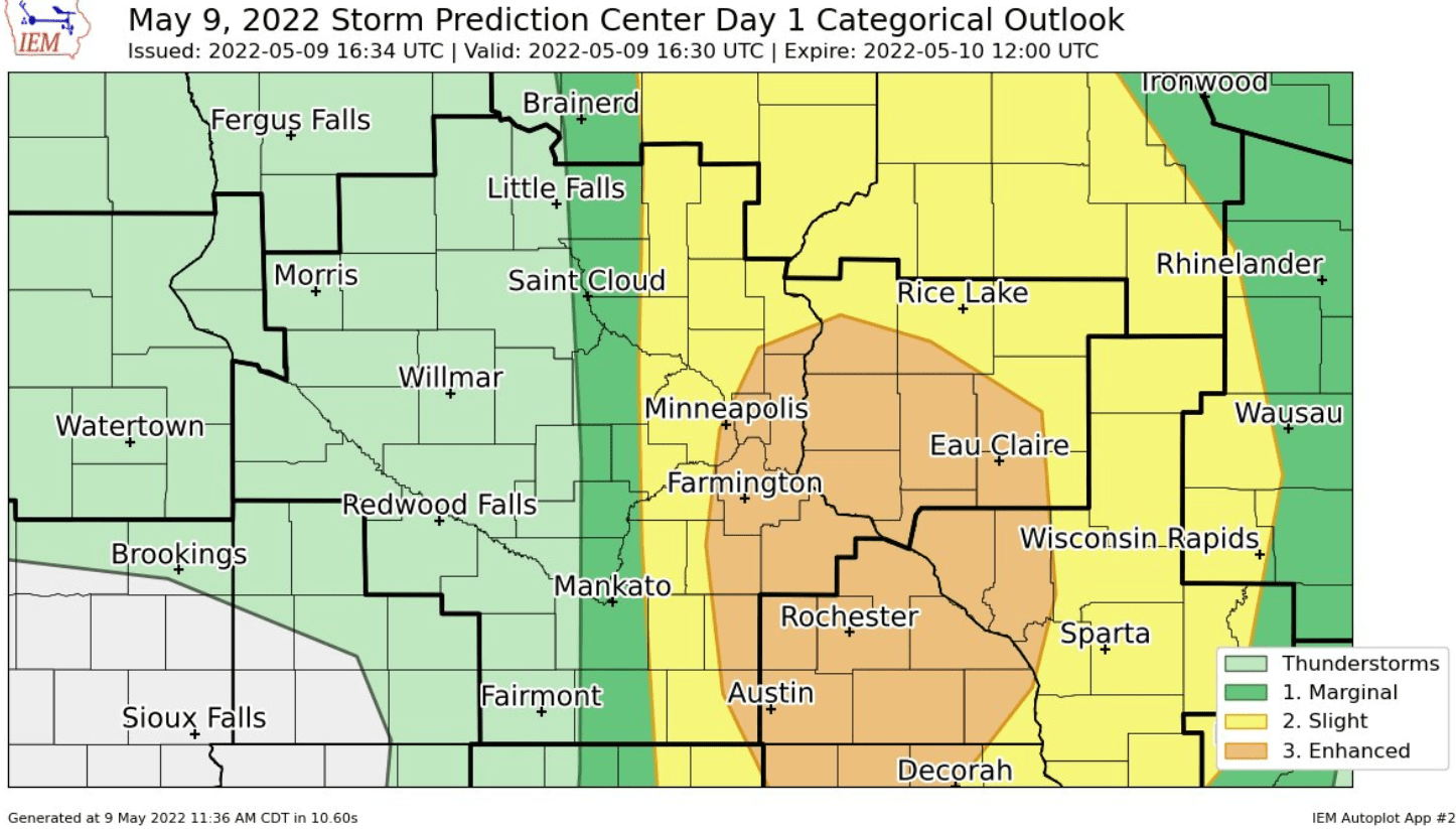 second-wave-of-severe-storms-possible-monday-afternoon-mpr-news