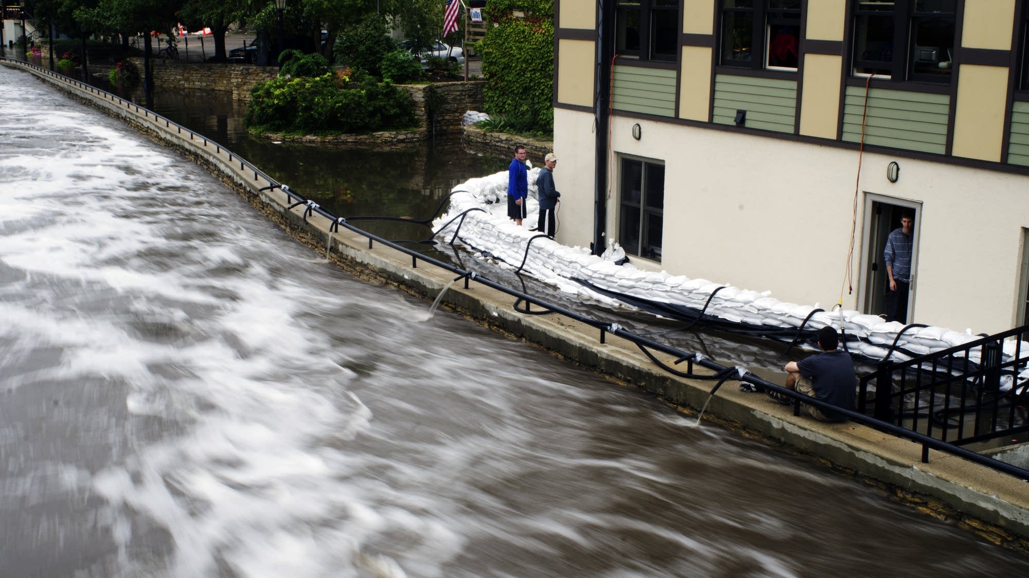 Cannon River flows through Northfield.