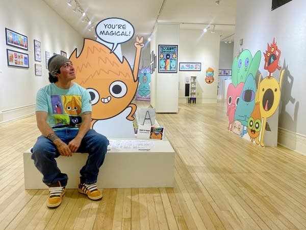 Cartoons, culture and care: Latino artist creates bilingual mental health universe