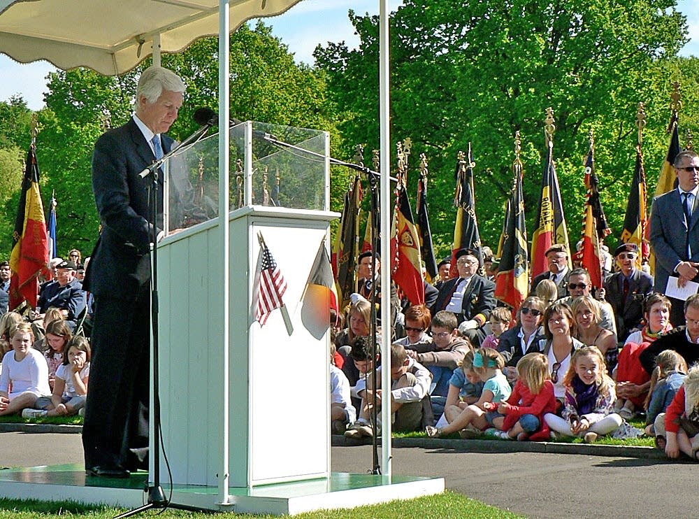 Memorial Day at Ardennes American Cemetery