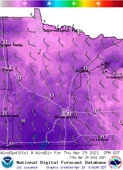 weather graphic