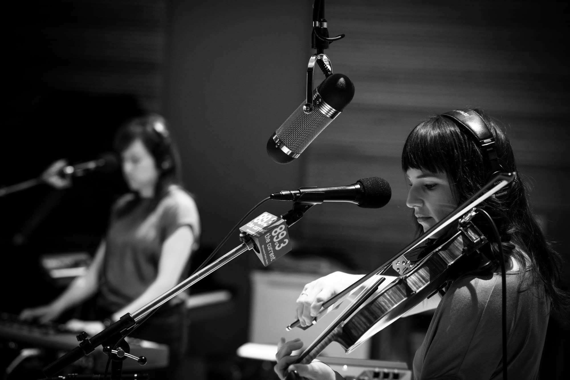 Barbara Jean performs in the Radio Heartland studio The Current