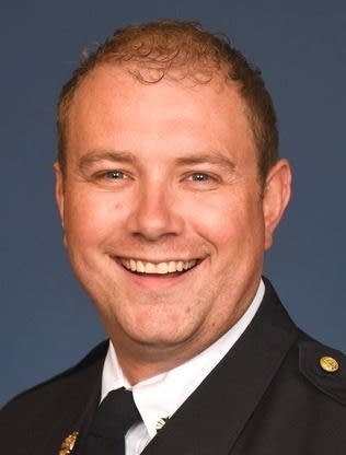 A headshot of Maple Grove fire chief Maddison Zikmund